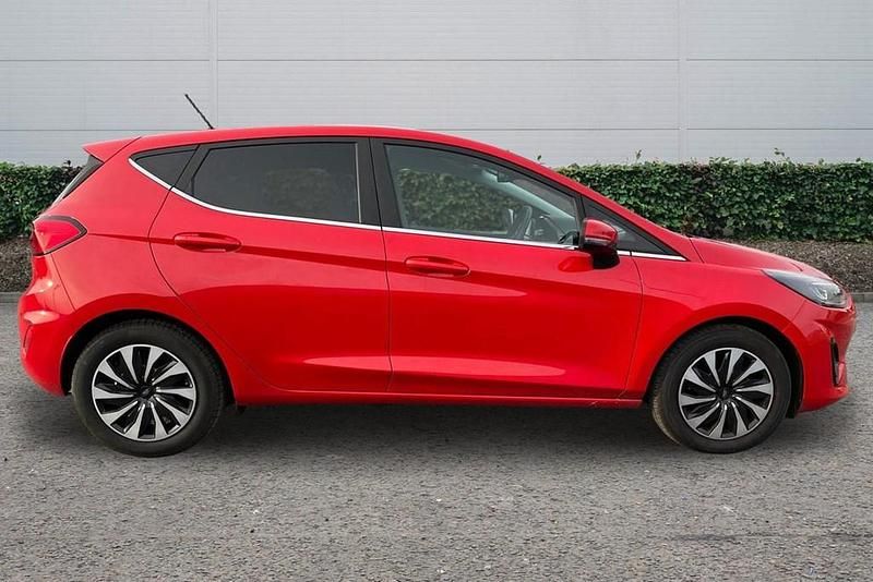Used Ford Fiesta Titanium 2023 Red Hatchback