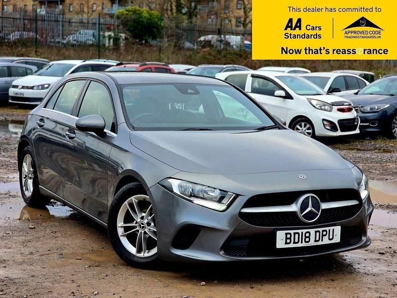 Grey Used 2018 Mercedes A180 SE Hatchback | £11,288 (Good price) - Image 1/4