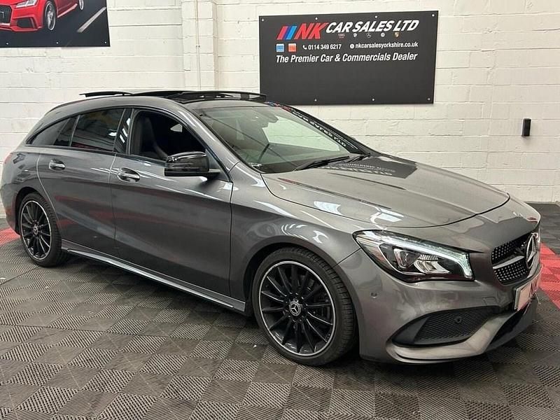 Used Mercedes CLA220 Shooting Brake AMG line 177 HP (130 kW) 2018 Grey Estate