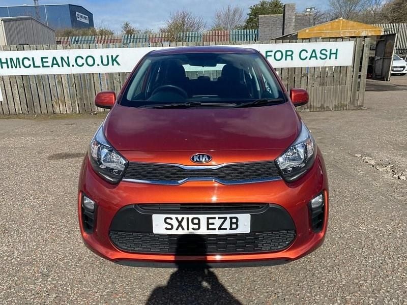 Used Kia Picanto 66 HP (48 kW) 2019 Orange Hatchback