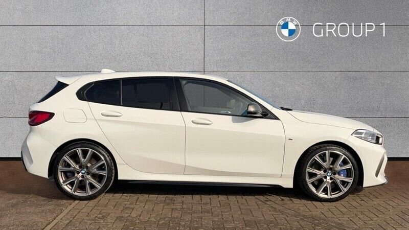 Used BMW M135 Comfort Edition 306 HP (225 kW) 2021 White Hatchback