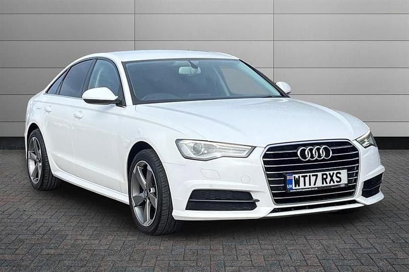 Used Audi A6 Design 190 HP (139 kW) 2017 White Sedan