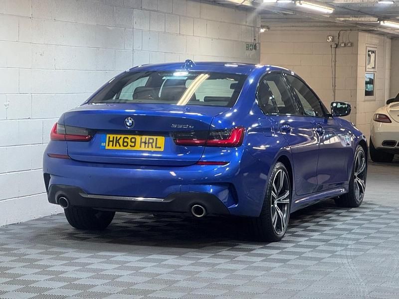 Used BMW 330e M Sport 2019 Blue Sedan