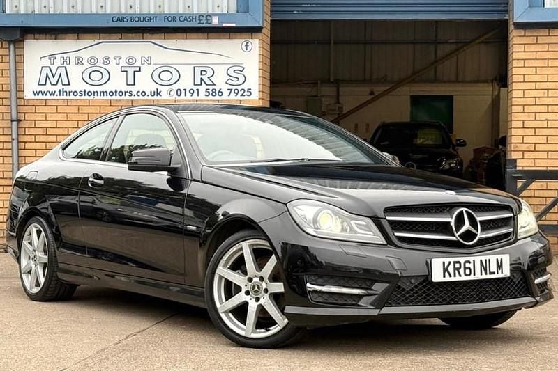 Black Used 2012 Mercedes C220 AMG Coupe | £3,995 (Good price) - Image 1/1