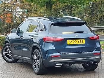 Used Mercedes GLA200 AMG Line Premium 163 HP (119 kW) 2022 Blue SUV