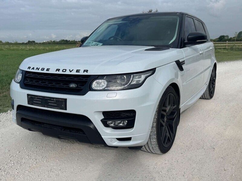 White Used 2017 Land Rover Range Rover Sport Autobiography Dynamic SUV | £23,495 (Good price) - Image 1/3