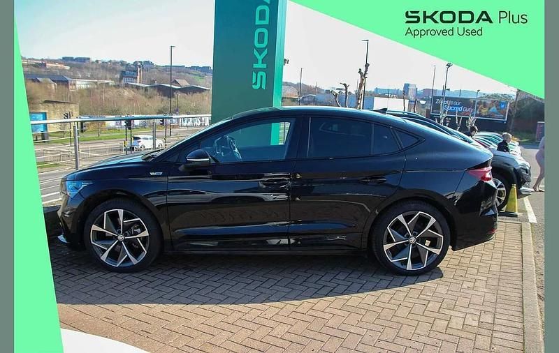 Used Skoda Enyaq iV vRS 219 kW (299 HP) 2024 Black SUV