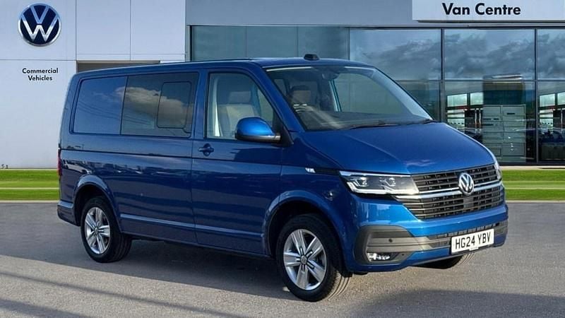 Blue Used 2024 VW Transporter Highline Van | £36,399 (Good price) - Image 1/4