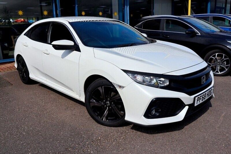 White Used 2018 Honda Civic SR Hatchback | £12,989 (Fair price) - Image 1/1