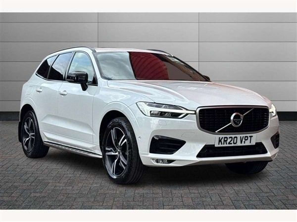 Crystal white Used 2020 Volvo XC60 R-Design SUV | £27,995 (Good price) - Image 1/1