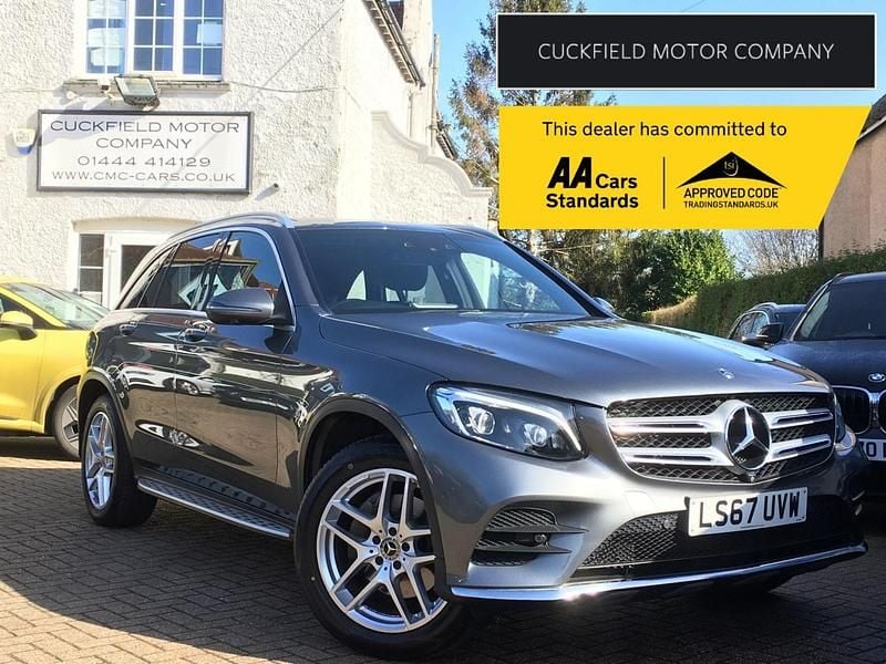 Used Mercedes GLC250 AMG line 2017 Grey Estate