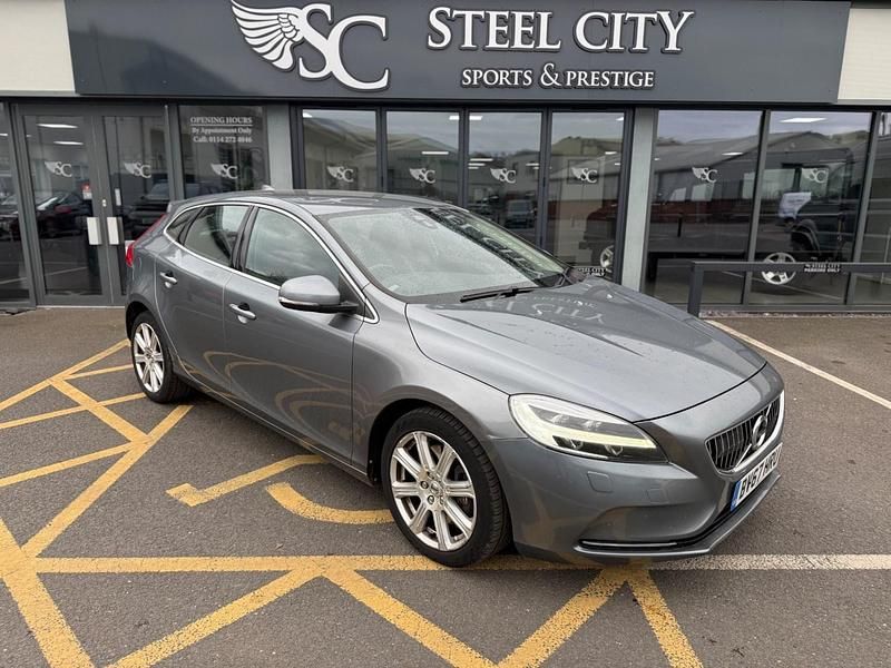 Used Volvo V40 Inscription 152 HP (111 kW) 2017 Grey Hatchback