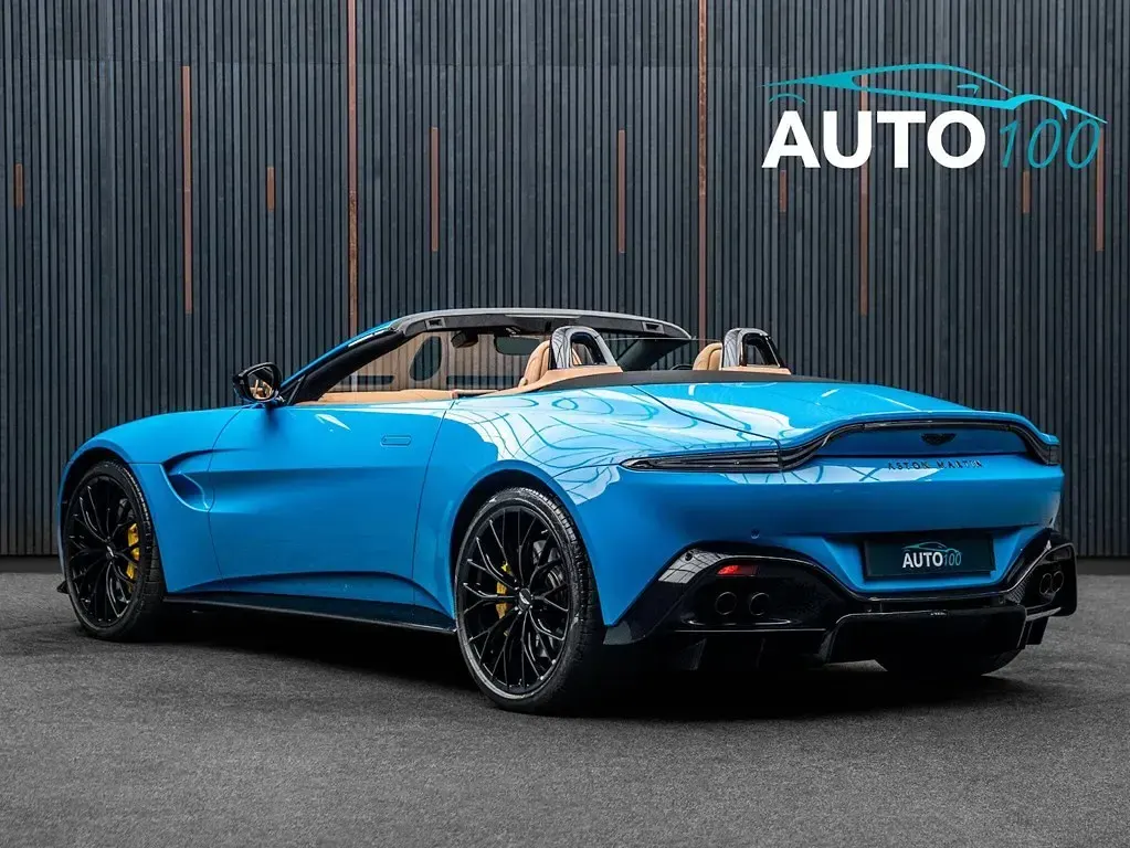 Used Aston Martin V8 Vantage 510 HP (375 kW) 2022 Blue Cabriolet
