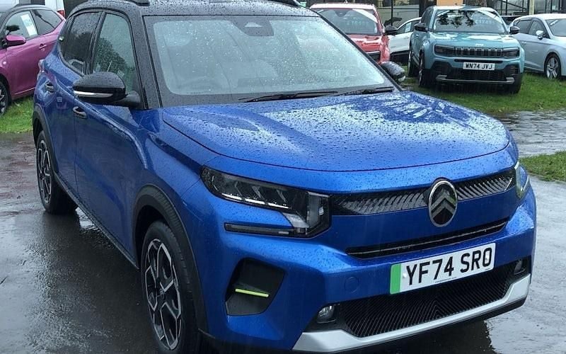 Blue New 2025 Citroën e-C3 Hatchback | £17,995 (Super price) - Image 1/1