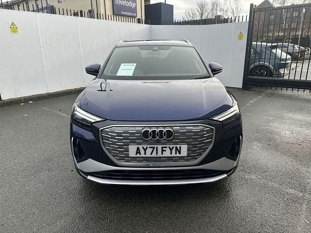 Used Audi Q4 e-tron S-Line 150 kW (204 HP) 2021 Blue SUV