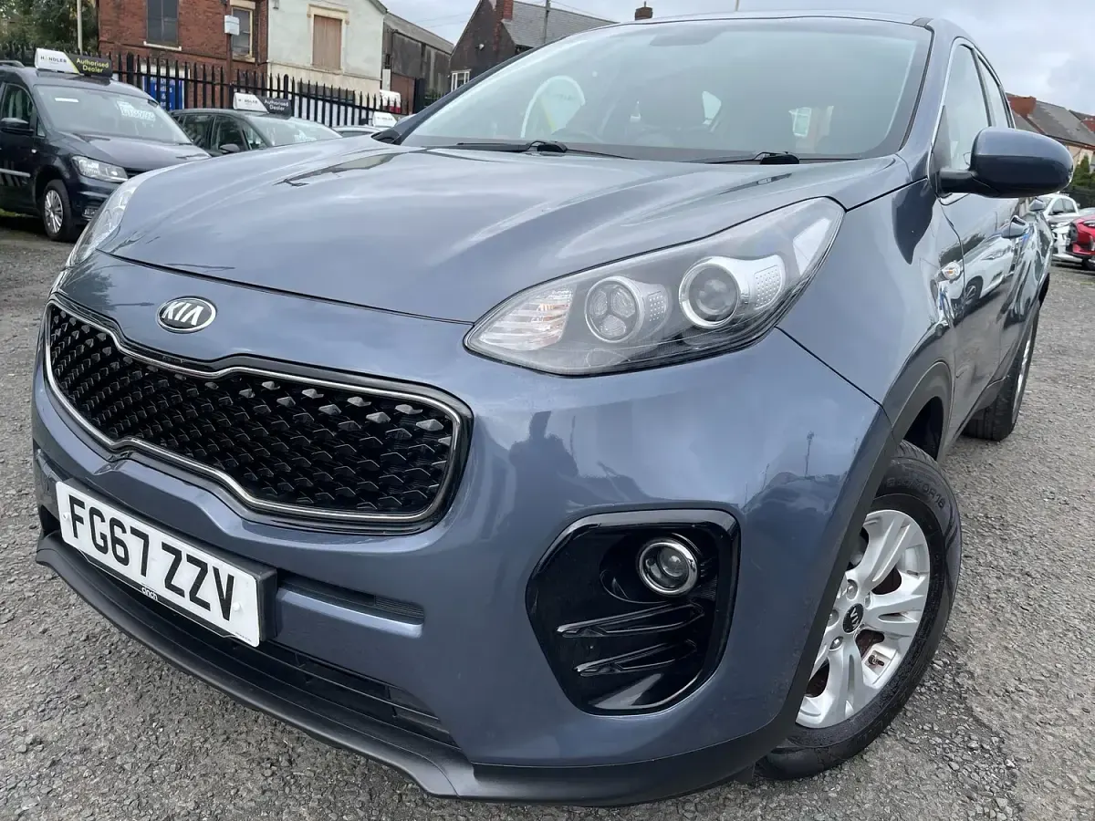 Used Kia Sportage 130 HP (95 kW) 2017 Blue SUV