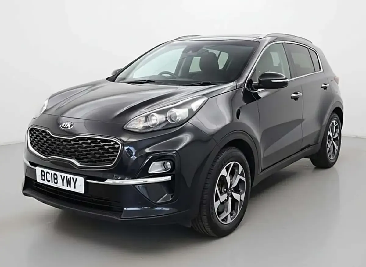Used Kia Sportage 136 HP (100 kW) 2018 Black SUV