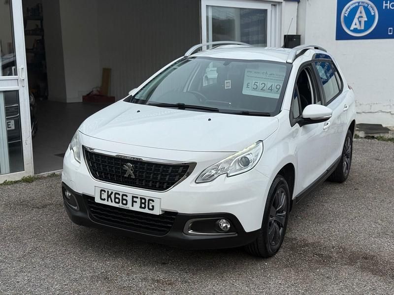 White Used 2016 Peugeot 2008 Active SUV | £5,249 (Fair price) - Image 1/4