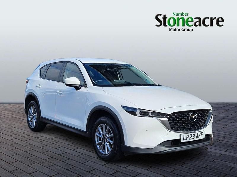 White Used 2023 Mazda CX-5 Center-Line SUV | £15,500 (Super price) - Image 1/2