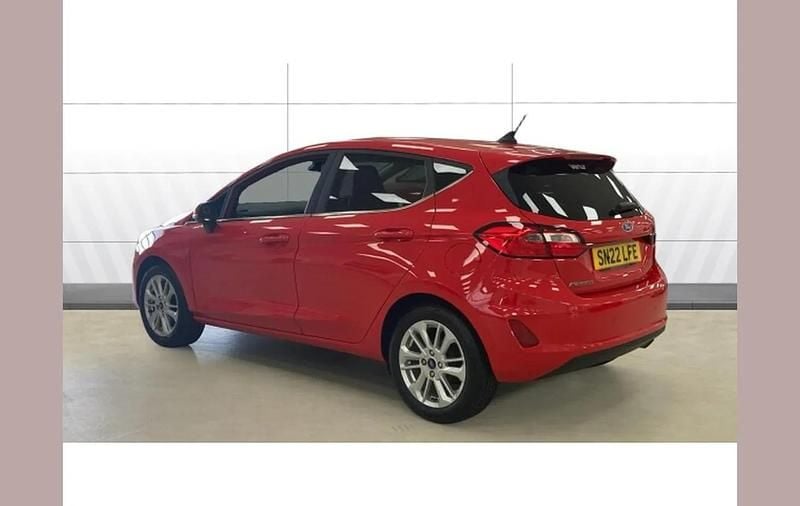 Second-hand Ford Fiesta Titanium X 125 CP (91 kW) 2022 Roșu Hatchback