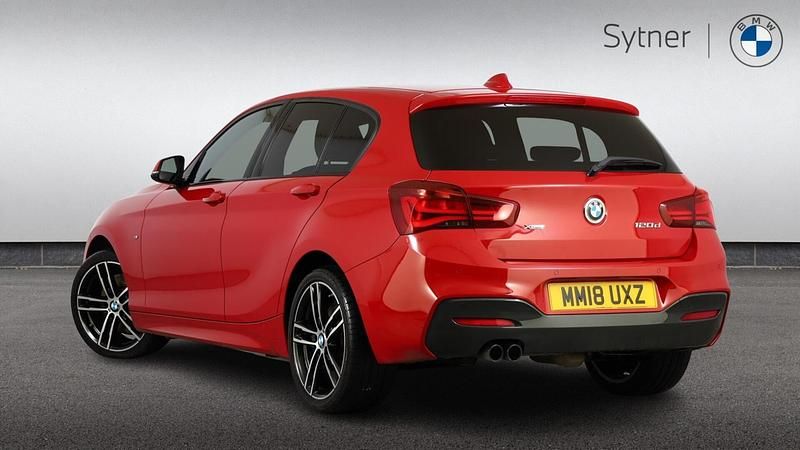 Used BMW 120 M Sport 187 HP (137 kW) 2018 Red Hatchback