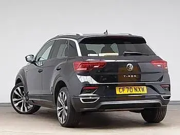 Używany VW T-Roc R-line 150 KM (110 kW) 2021 Czarny SUV