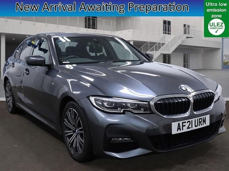 Grey Used 2021 BMW 330 M Sport Sedan | £15,000 (Good price) - Image 1/4
