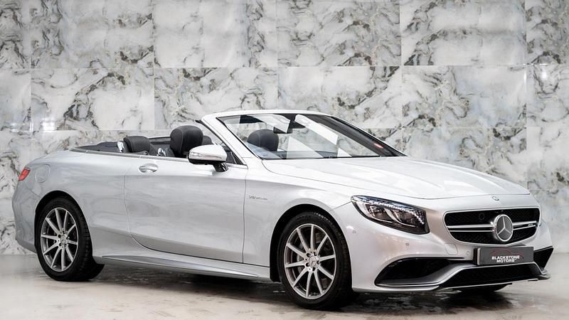 Silver Used 2016 Mercedes S63 AMG AMG Cabriolet | £46,989 - Image 1/4