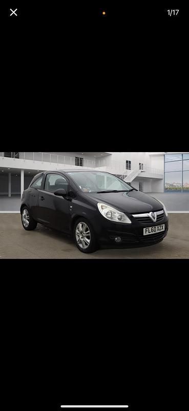 Used Vauxhall Corsa 100 HP (73 kW) 2010 Black Hatchback