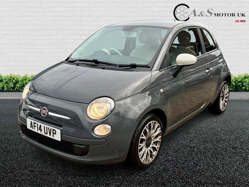 Used Fiat 500 69 HP (50 kW) 2014 Grey Hatchback