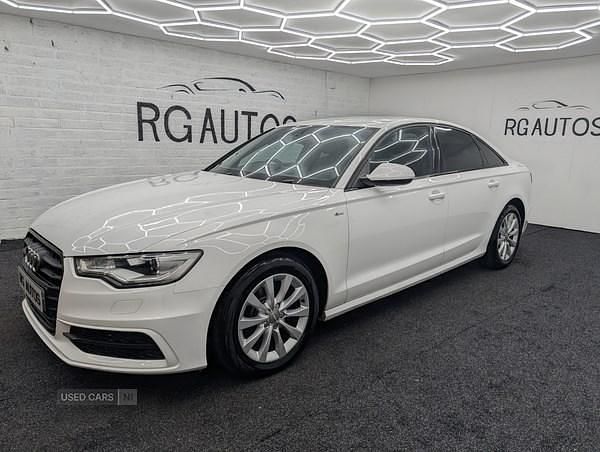Used Audi A6 Black Edition 2014 White Sedan