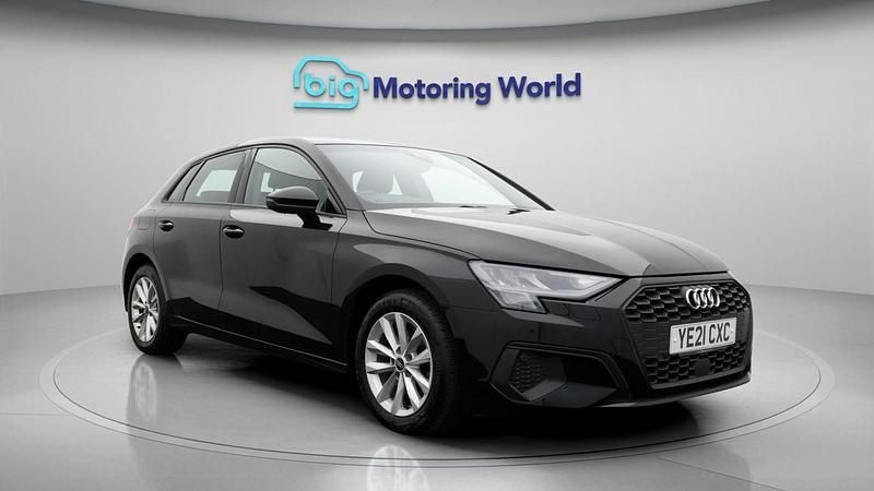 Used Audi A3 148 HP (108 kW) 2021 Black Sedan