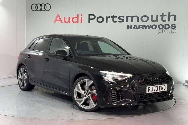 Black Used 2023 Audi S3 Black Edition Hatchback | £36,590 (Fair price) - Image 1/4