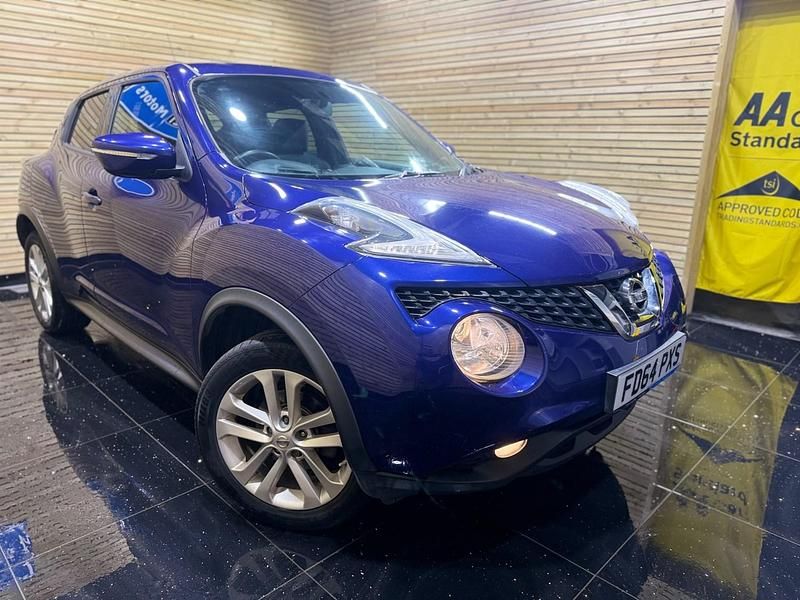Used Nissan Juke Acenta Premium 117 HP (86 kW) 2014 Blue SUV