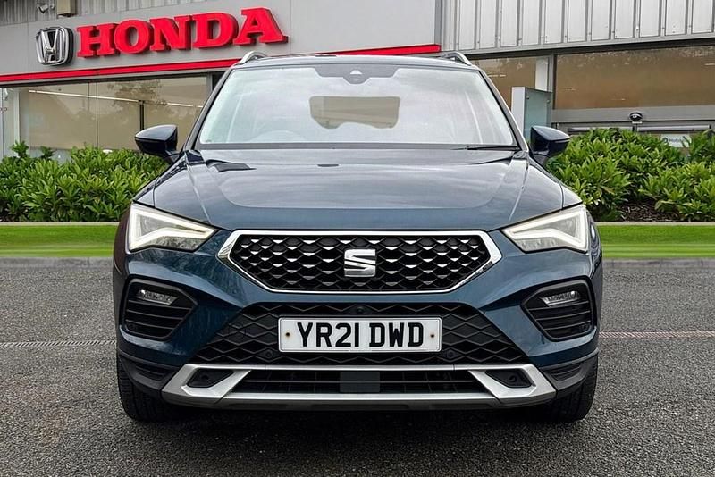 Usado Seat Ateca Xperience Lux 150 HP (110 kW) 2021 Azul SUV