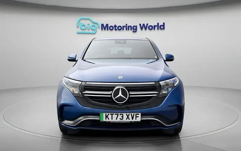 Used Mercedes EQC400 AMG line 300 kW (408 HP) 2023 Blue SUV