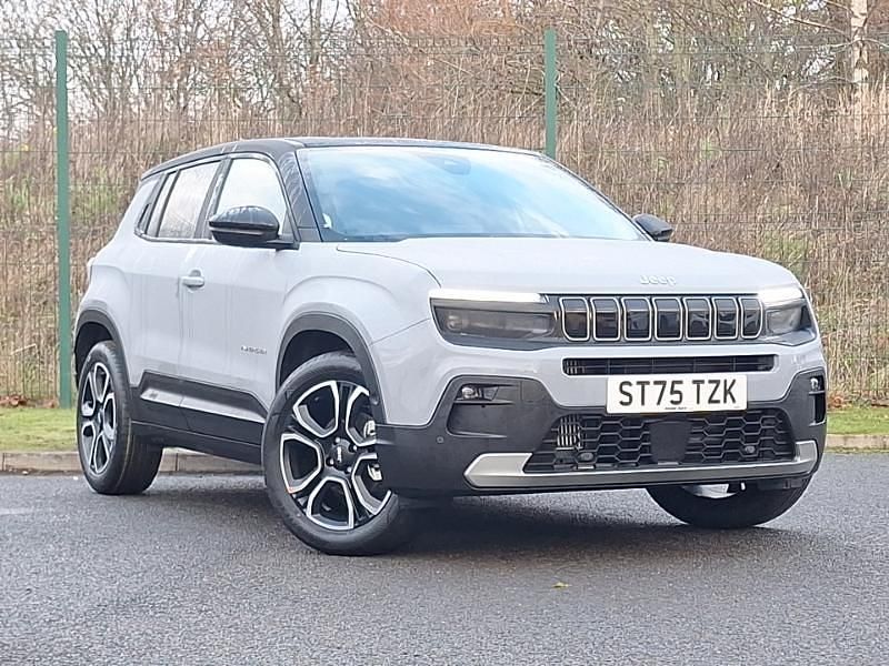 New Jeep Avenger Summit 100 HP (73 kW) 2025 Bicolour metallic  sun yellow with volcano roof SUV