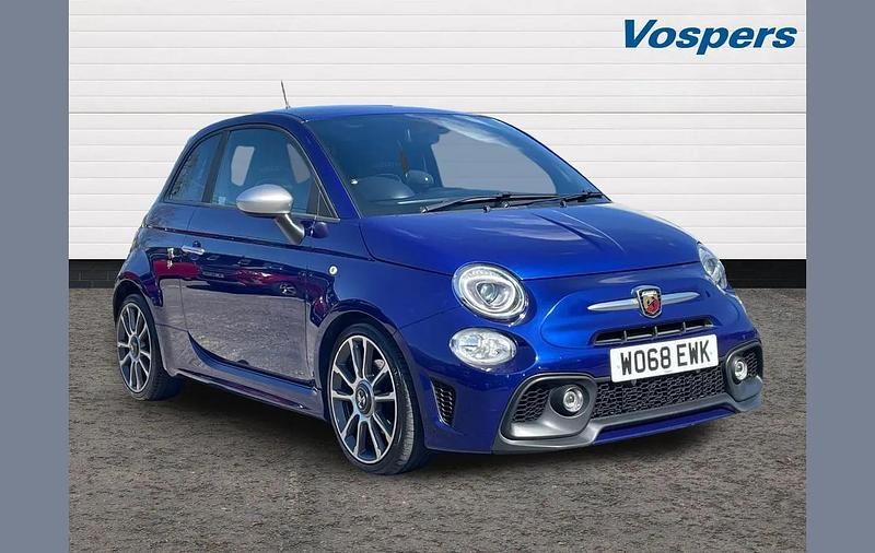 Used Abarth 595 70th Anniversary 165 HP (121 kW) 2018 Blue Hatchback