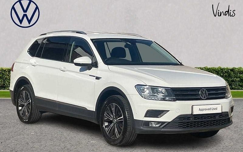 White Used 2018 VW Tiguan Allspace SE SUV | £17,897 (Fair price) - Image 1/4