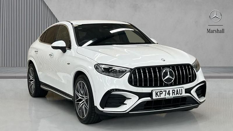 White Used 2024 Mercedes GLC43 AMG Premium Coupe | £63,880 - Image 1/4