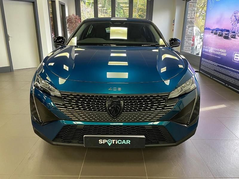 Blue Used 2024 Peugeot 408 Allure Sedan | £20,490 (Fair price) - Image 1/4