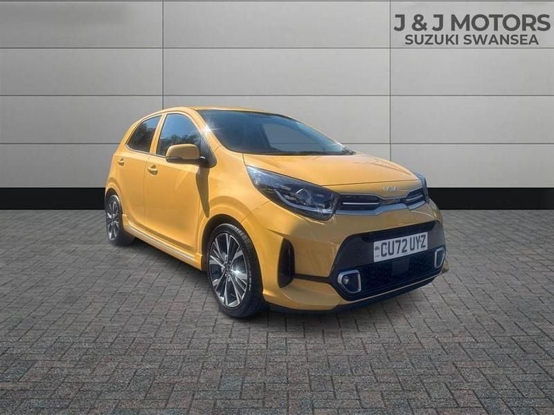Used Kia Picanto GT-Line 66 HP (48 kW) 2022 Yellow Hatchback