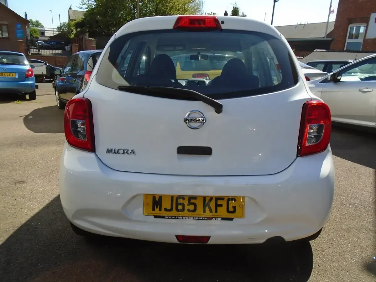 Used Nissan Micra Visia 2015 White Hatchback