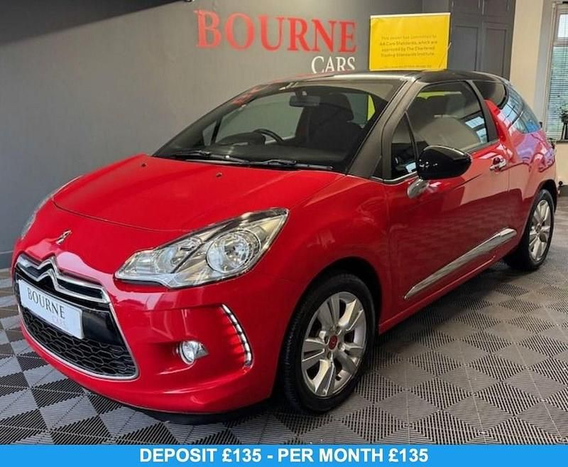 Red Used 2012 Citroën DS3 Hatchback | £5,677 (Fair price) - Image 1/4