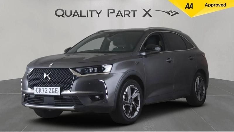 Used DS Automobiles DS7 Crossback Rivoli 225 HP (165 kW) 2022 Grey SUV