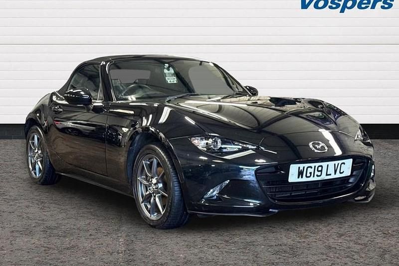 Black Used 2019 Mazda MX5 Cabriolet | £12,600 (Good price) - Image 1/1