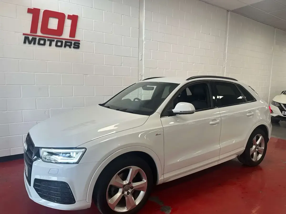 Begagnad Audi Q3 S-Line 150 HK (110 kW) 2015 Vit SUV