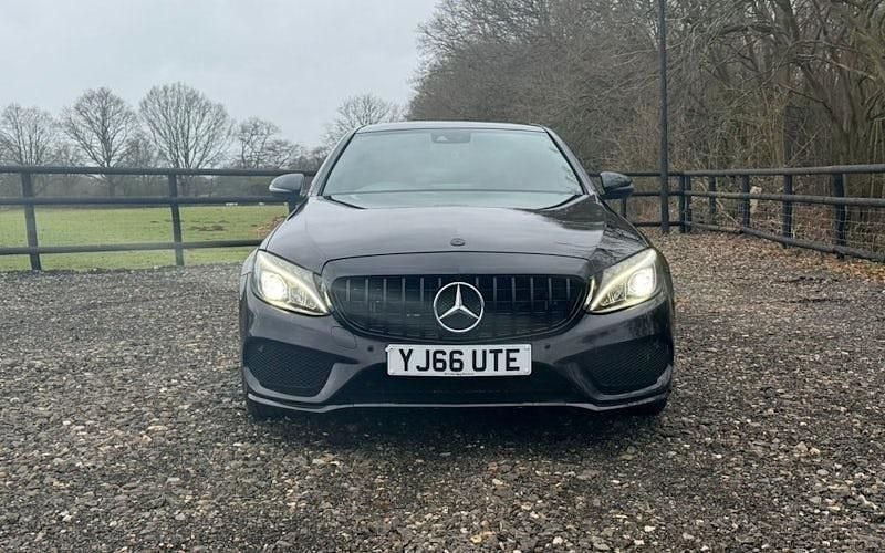 Used Mercedes C250 AMG Line Premium Plus 204 HP (150 kW) 2016 Black Sedan