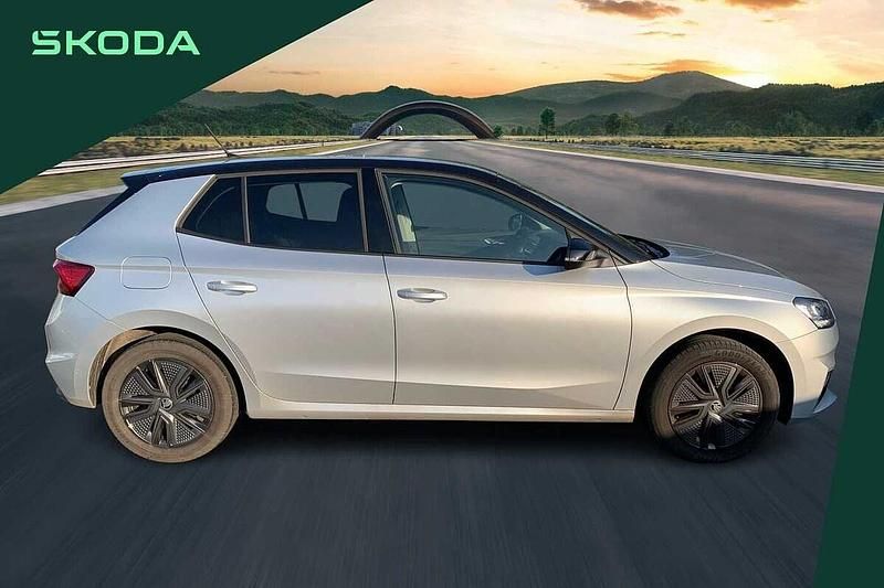 Used Skoda Fabia Colour Edition 85 HP (62 kW) 2024 Brilliant silver metallic black magic pearl effect Hatchback