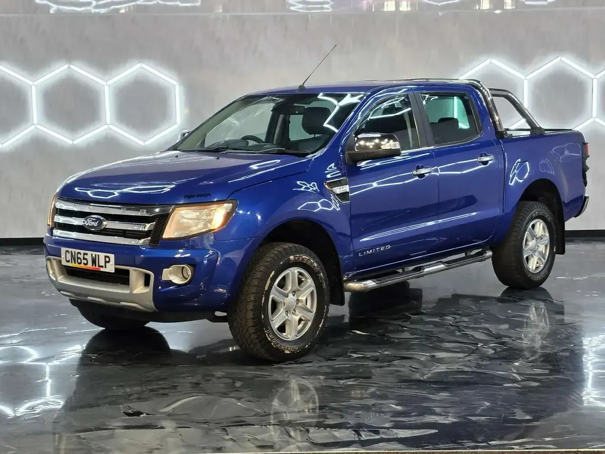 Used Ford Ranger Limited 160 HP (117 kW) 2015 Blue Pickup